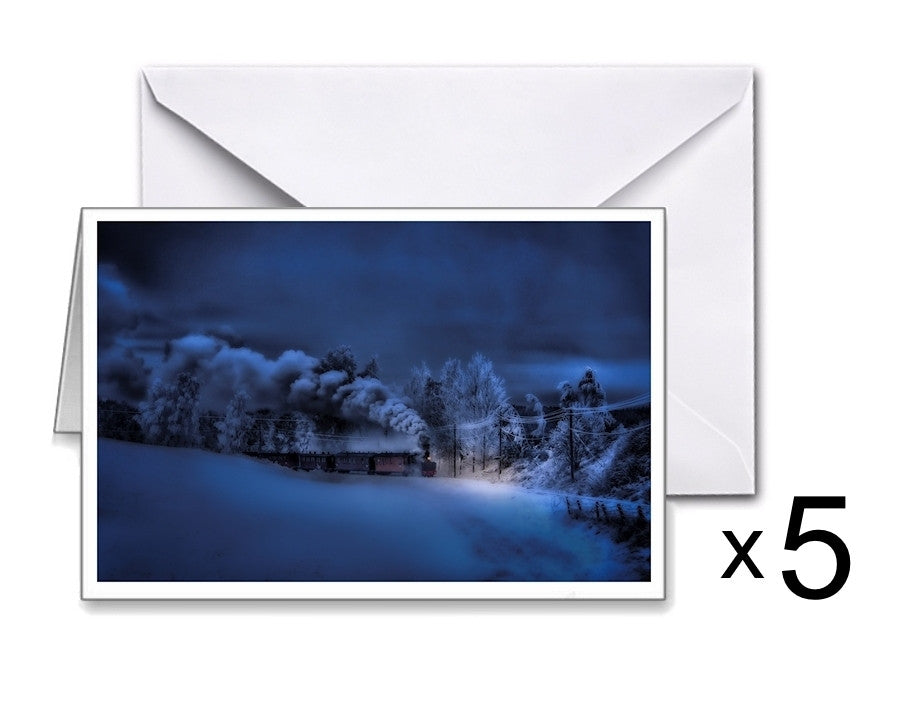 Cards: 5 Vinternatt (Winter's Night)